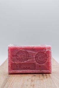 Savon Marseille Rose + Beurre Karite Bio 