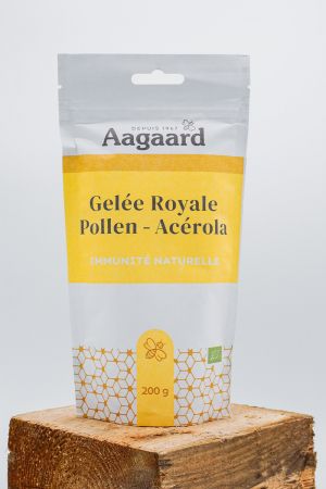  Gelée Royale, Pollen et Acerola Bio 