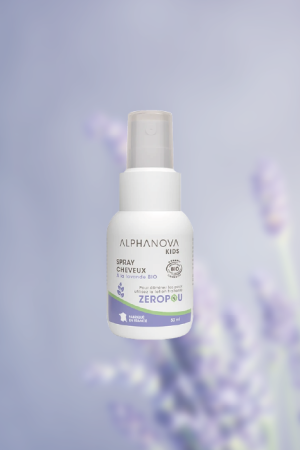 Zéropou Spray Cheveux à la Lavande Bio