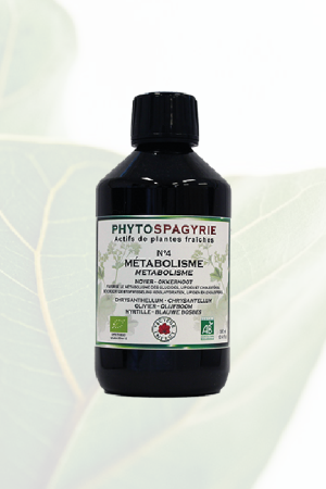 Phytospagyrie N°4 Métabolisme Bio