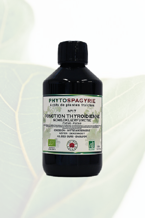 Phytospagyrie N°17 Fonction Thyroïdienne Bio