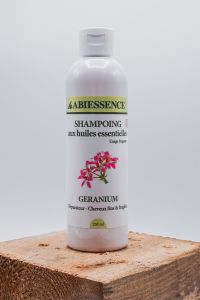 Shampoing Geranium Bio Réparateur - Cheveux Fins et Fragiles