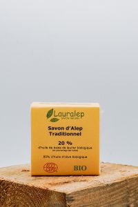 Savon Alep 20% Laurier Bio
